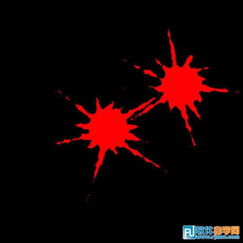 Fireworks用濾鏡工具制作噴濺效果