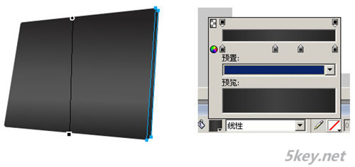 Fireworks制作宏基顯示器效果圖