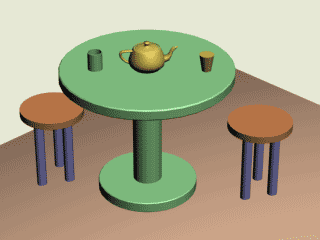 用3DS Max制作一個喝茶的場景實例教程