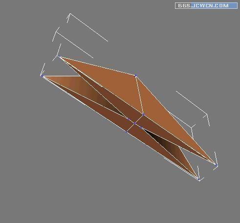 用3DS MAX制作多邊形千紙鶴建模實例