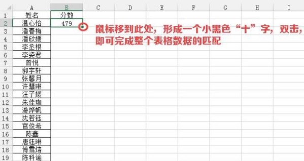 vlookup函數匹配兩個表格方法