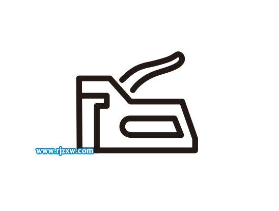 Coreldraw軟件繪制打孔機簡筆畫教程