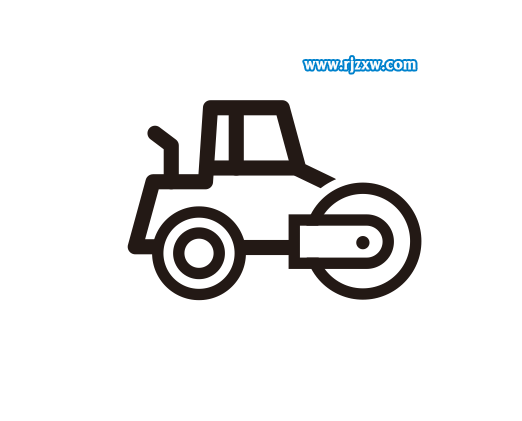 Coreldraw軟件繪制壓土機簡筆畫教程