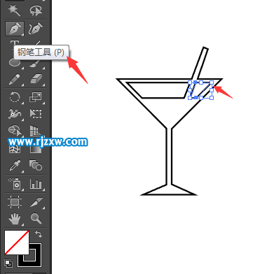 怎么用AI畫出飲料水杯簡筆畫呢?