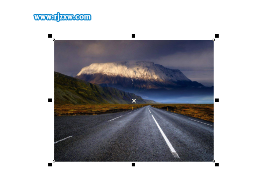 CDR怎么把圖片變成橢圓形的效果