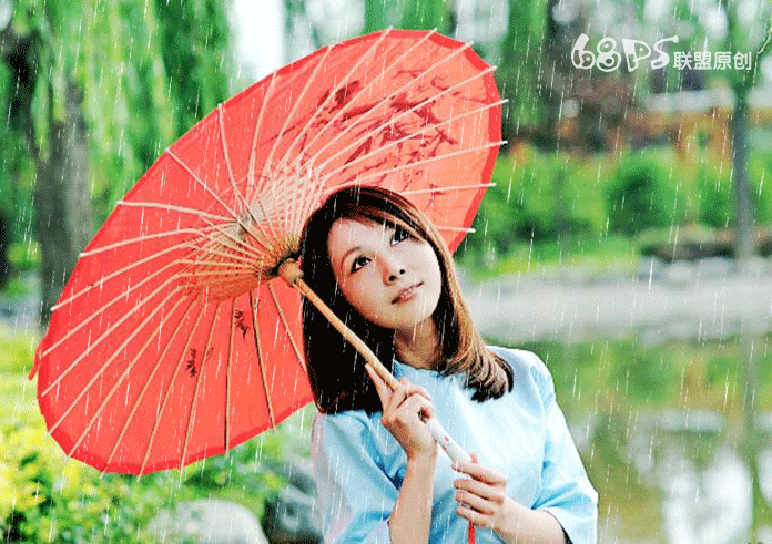 ps雨天效果動畫設計
