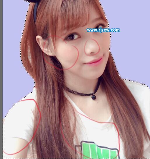 PS結(jié)合SAI把美女轉(zhuǎn)仿手繪效果