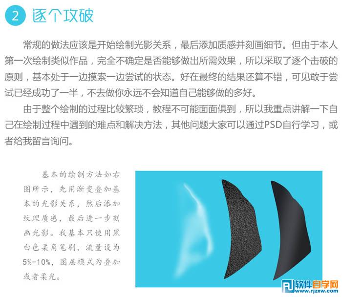 運動鞋的制作過程PS教程