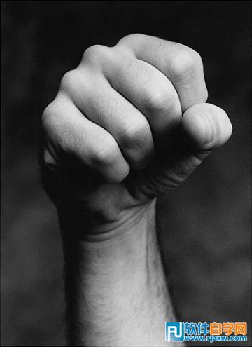 ps火焰拳頭制作