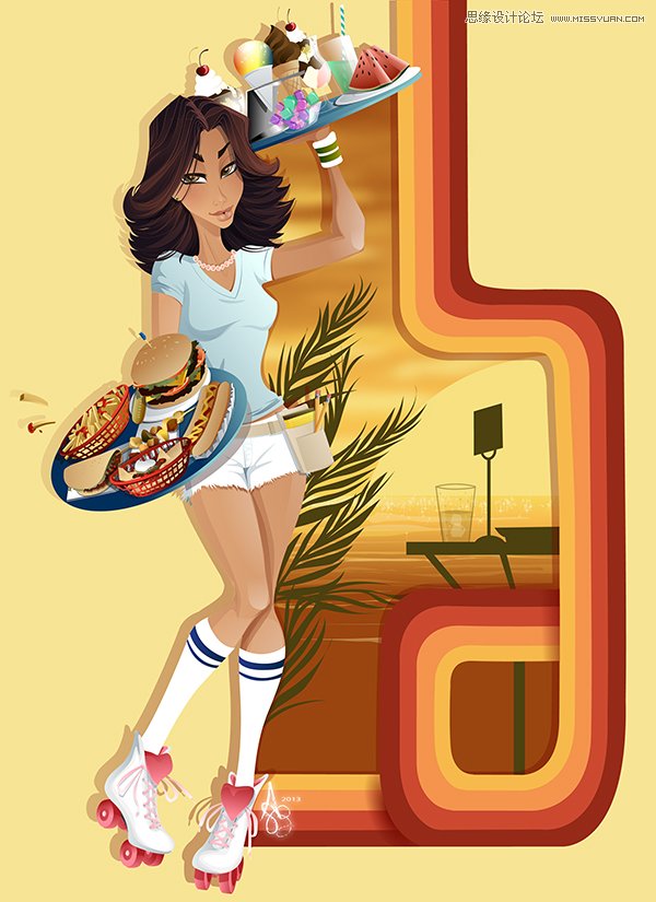 快速繪制矢量插畫