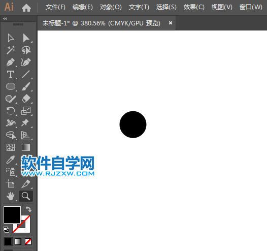 ai制作摔跤標識的方法與步驟