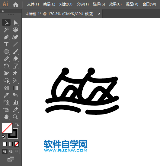 ai制作賽艇標(biāo)識(shí)的方法與步驟