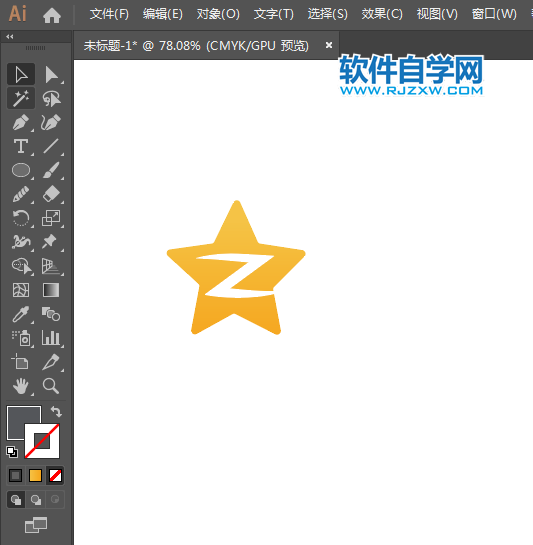 ai如何畫QQ空間圖標