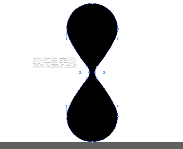 ai怎么繪制沙漏圖案