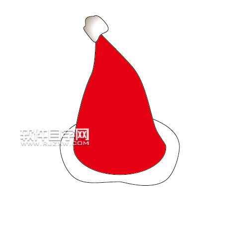 ai圣誕帽怎么畫