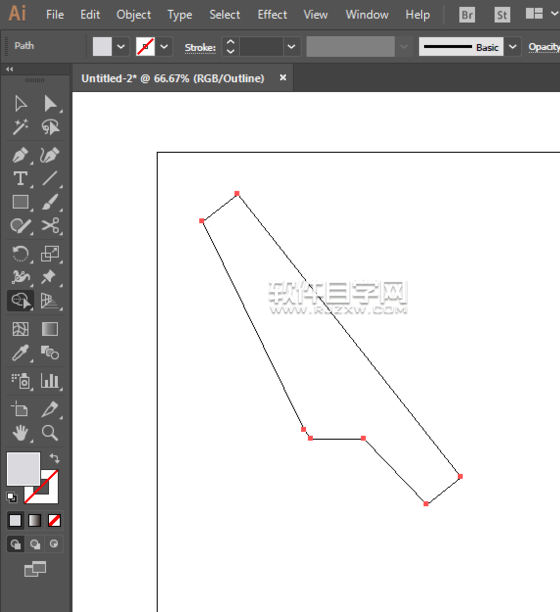 ai怎么畫剪刀簡筆畫