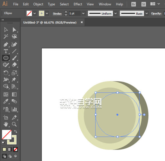 ai怎么畫歐元標識？