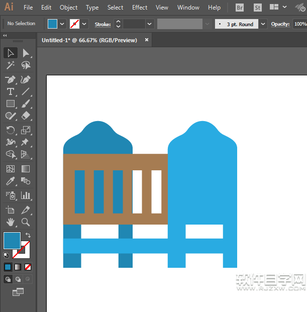 ai嬰兒床簡單畫法