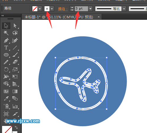 使用AI曲率工具設(shè)計旅行圖標(biāo)教程