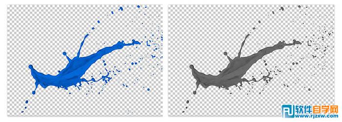 photoshop噴濺效果的運動鞋