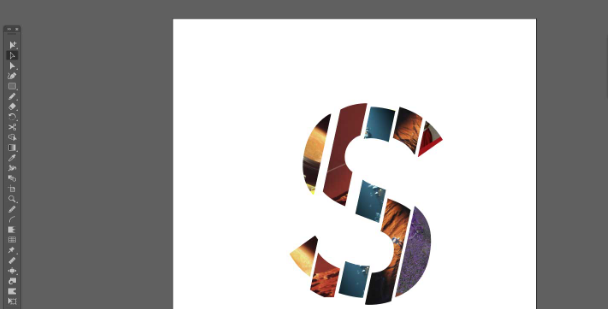 ai設(shè)計切割字體海報方法介紹