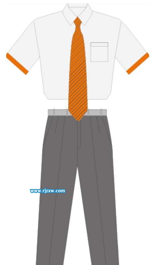 工作服怎么用AI軟件設計