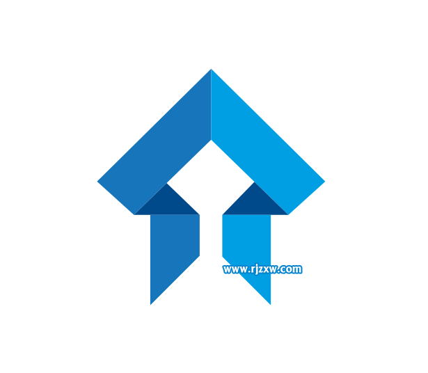 Coreldraw軟件繪制彩帶箭頭教程