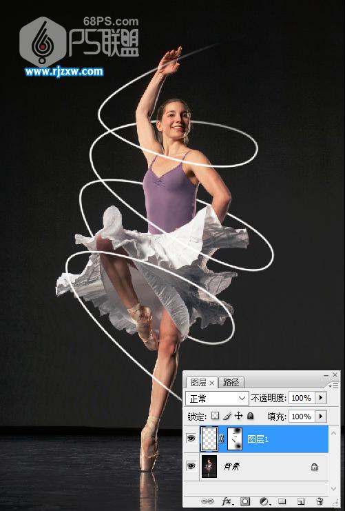 ps光束制作步驟圖