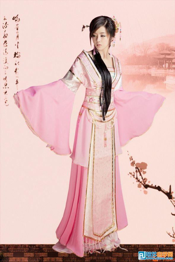 ps中國風工筆畫教程