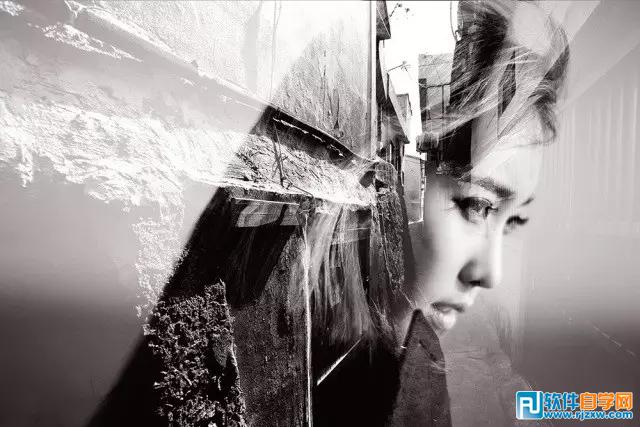 ps制作雙重曝光效果