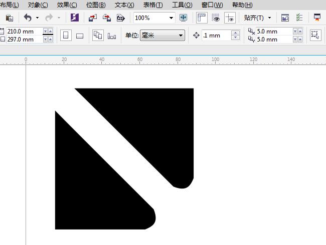 CoreldrawX7圓角怎么變直角