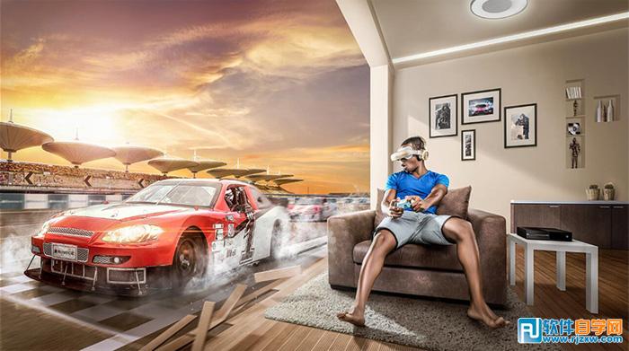 3D眼鏡海報的制作方法及流程