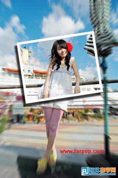 照片照歪了用ps調正