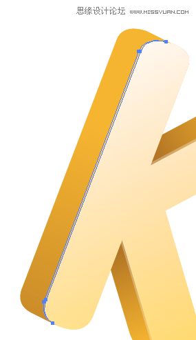 ai混合模式做立體字