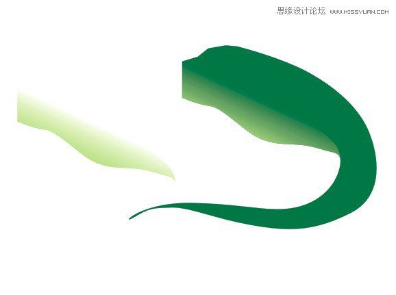 CorelDrawX4繪制綠色可愛的卡通龍