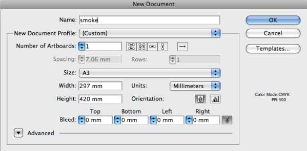 Illustrator CS6用煙霧筆刷設(shè)計(jì)白色煙霧
