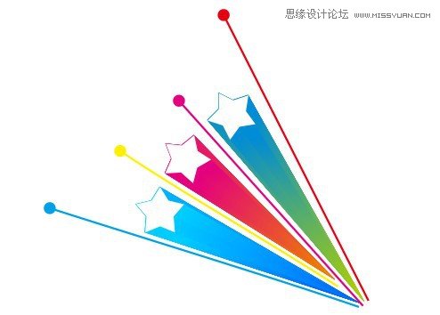 Coreldraw X7設(shè)計(jì)立體五角星