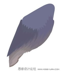 IllustratorCS6用色階畫法精細設計鳥類插畫