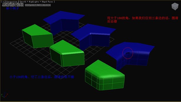 教你用3DMax把多邊形圓滑簡單操作技巧