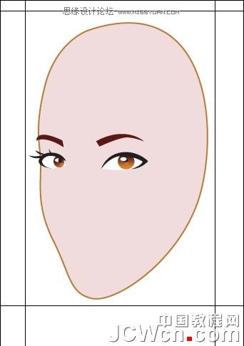 教你用Illustrator繪制純清美少女的插畫(huà)