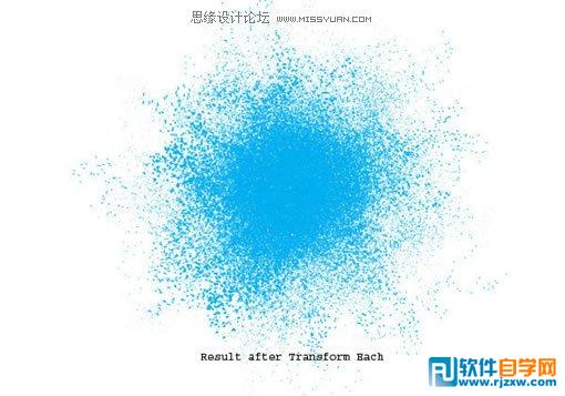 教你用Illustrator制作彩色打印噴濺效果