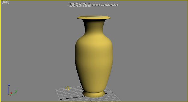 教你用3dsMax怎么制作逼真的彩色花瓶