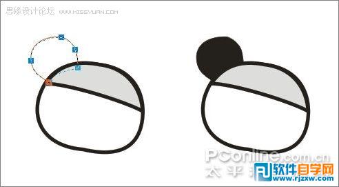 教你用CoreldrawX7繪制奧運福娃