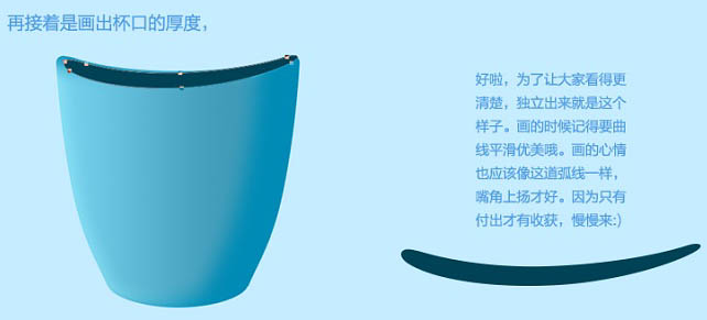 PS制作清爽的漱口杯圖標