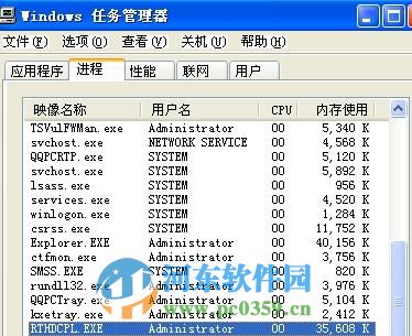 rthdcpl.exe是什么進程？rthdcpl.exe進程怎么關閉？