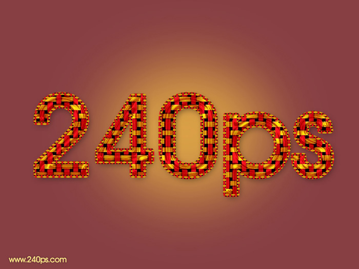 制作非常漂亮的編織字