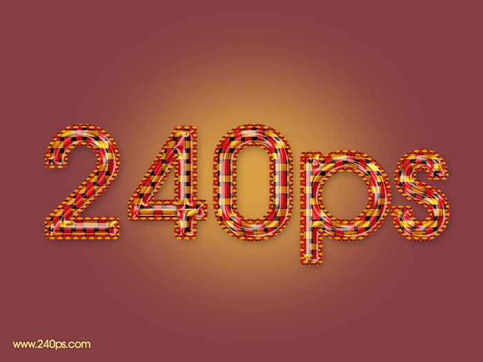 制作非常漂亮的編織字