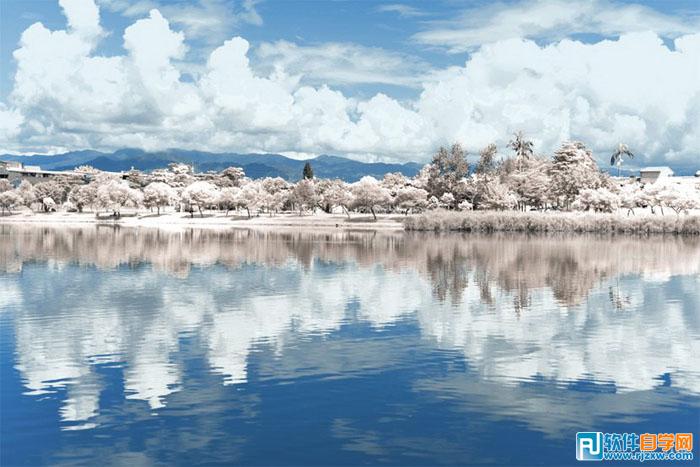 PSCS簡(jiǎn)單四步把夏天變冬天