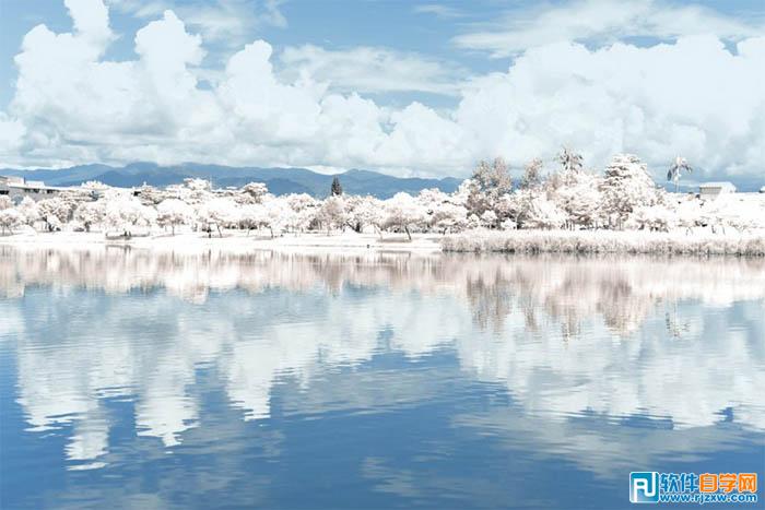 PSCS簡(jiǎn)單四步把夏天變冬天