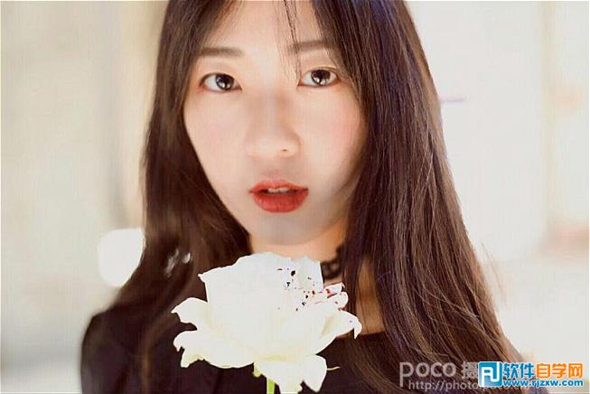 PhotoshopCS5給強光下的少女進行細節磨皮